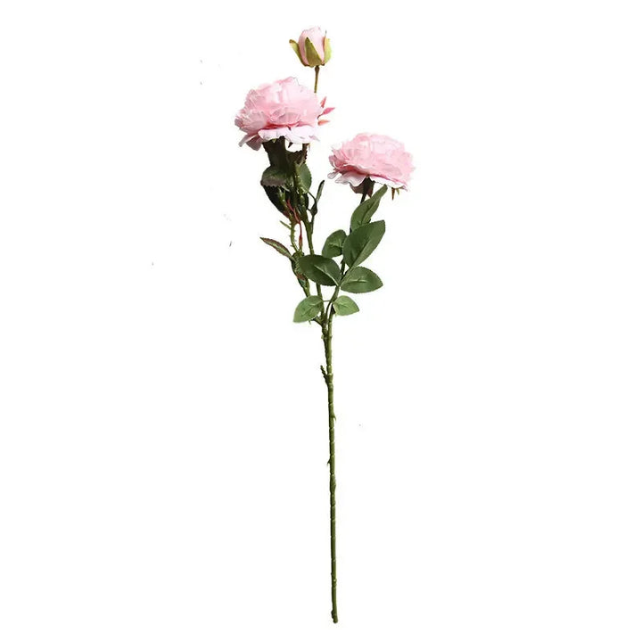 Davia 3 Head Faux Peony Flower