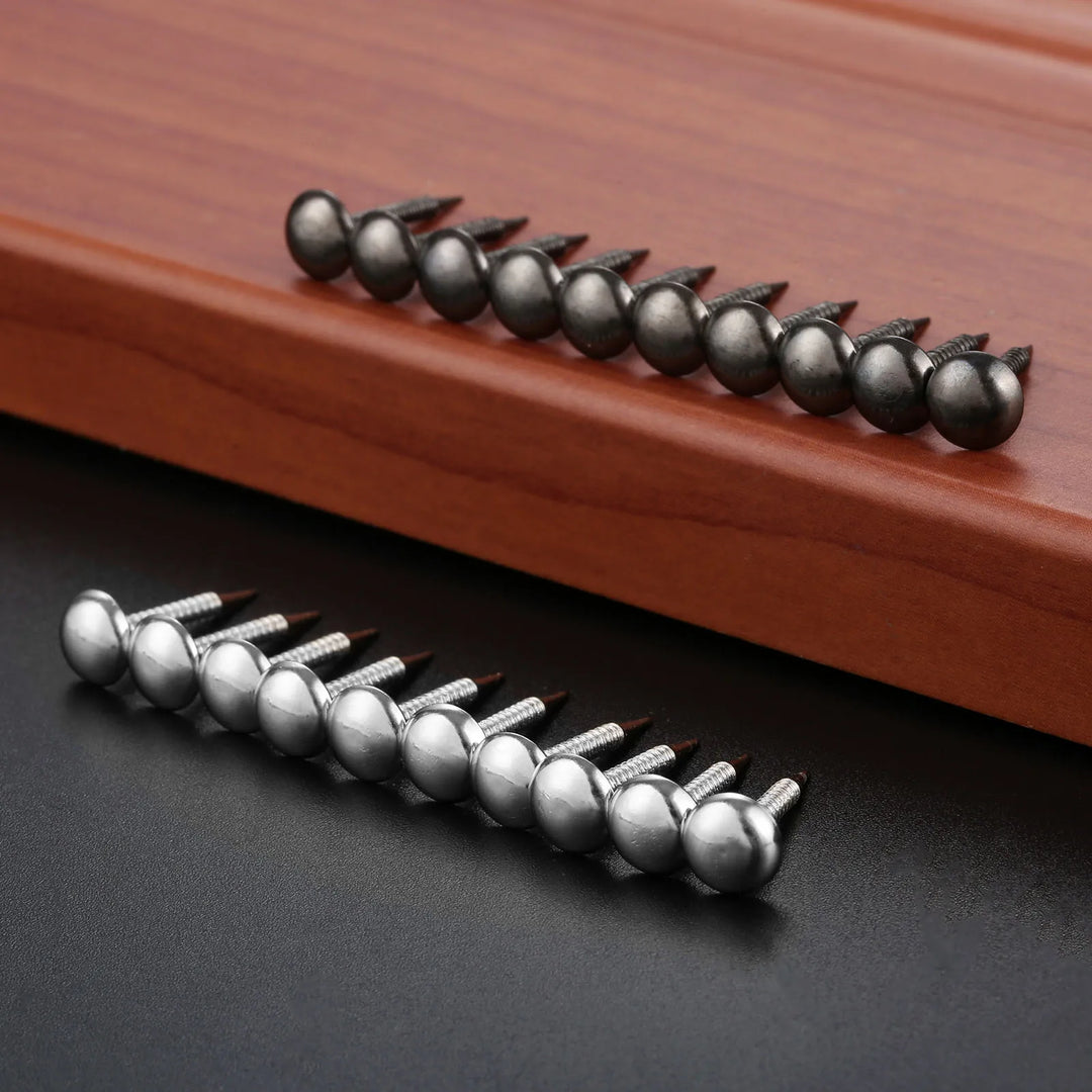 50pcUpholstery Nails Sliver/Black 8*20mm