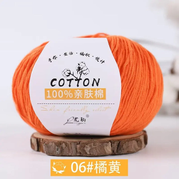 50g 100% Cotton Soft Colors Yarn Cotton