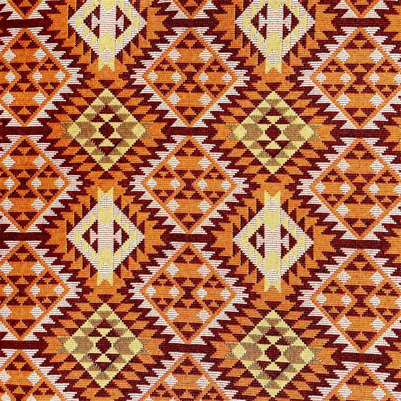 Vince Ethnic Yarn-Dyed Jacquard Fabric