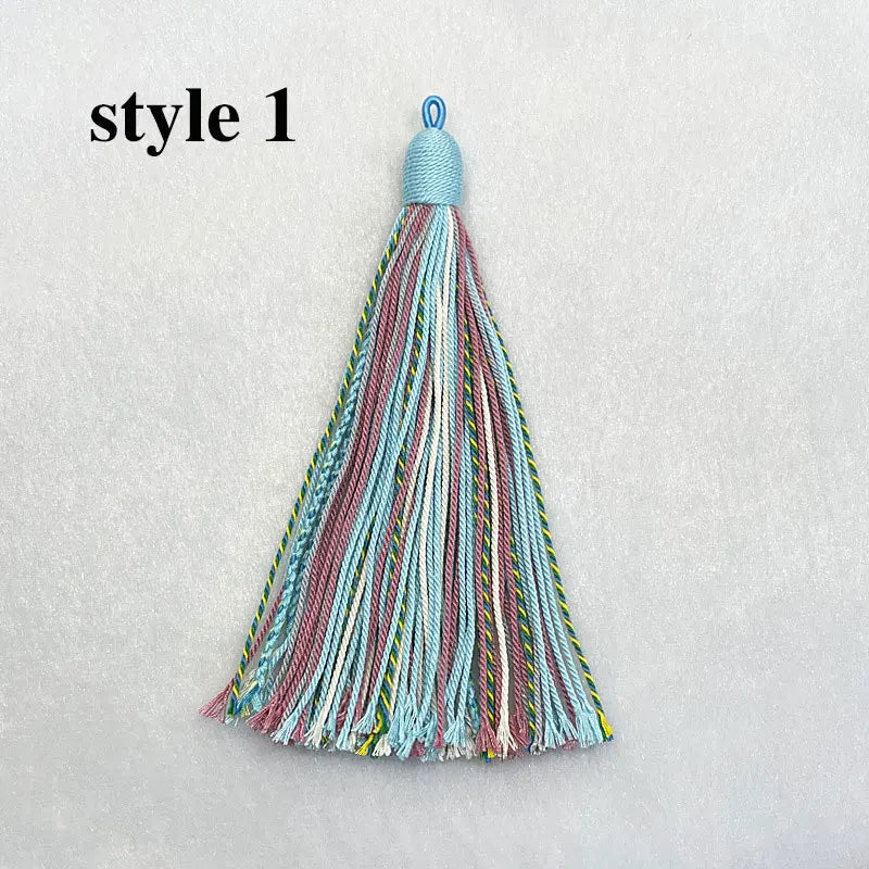 Sorelle 15cm Hand Twisted Cotton Thread Key Tassels