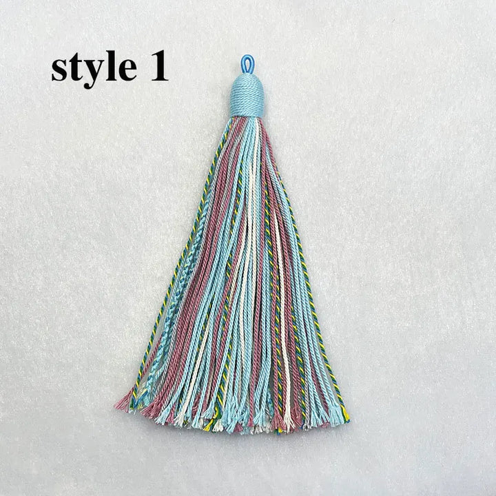 Sorelle 15cm Hand Twisted Cotton Thread Key Tassels
