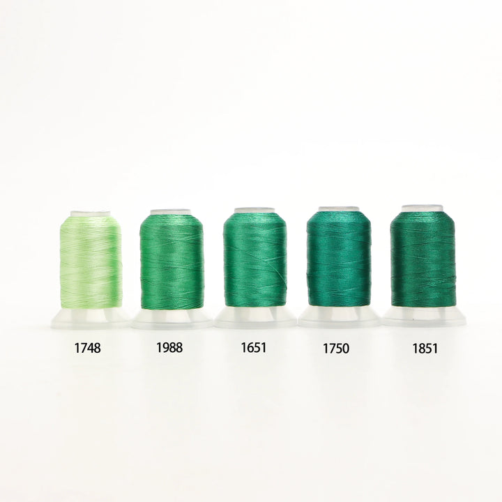 500 Meters / Polyester Embroidery Thread Set