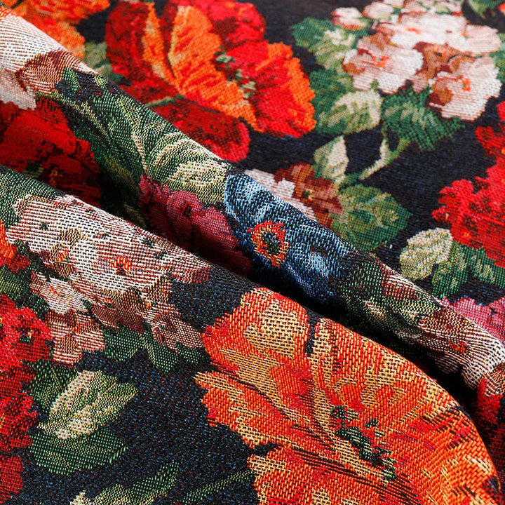 Dimone Floral Chenille Chenille Fabric