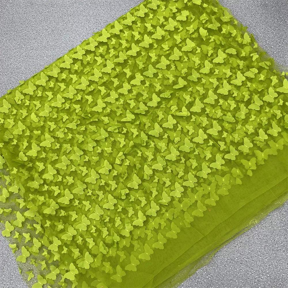 Eris Embroidered Tulle Lace Fabric