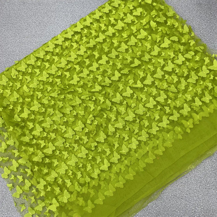 Eris Embroidered Tulle Lace Fabric