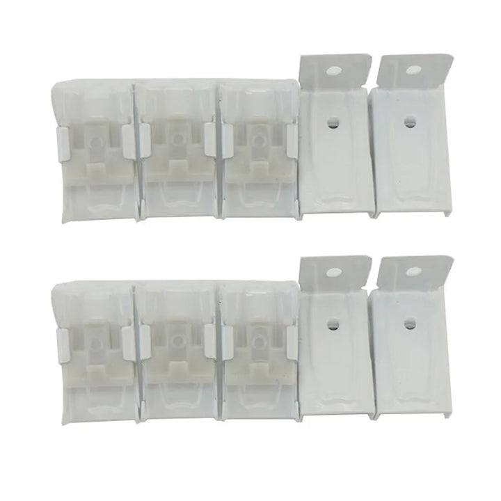 10 PC / Track Rail Drapery Curtain Bracket