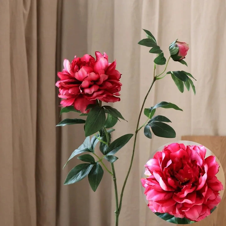 Tessa 27 Inch Luxury Peony Artificial Flower