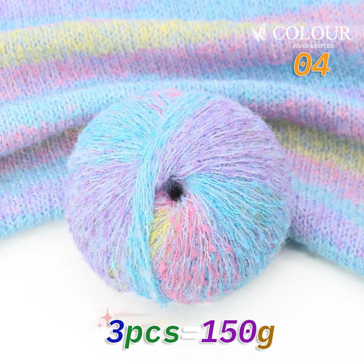 150g Colorful Gradient Yarn Ball