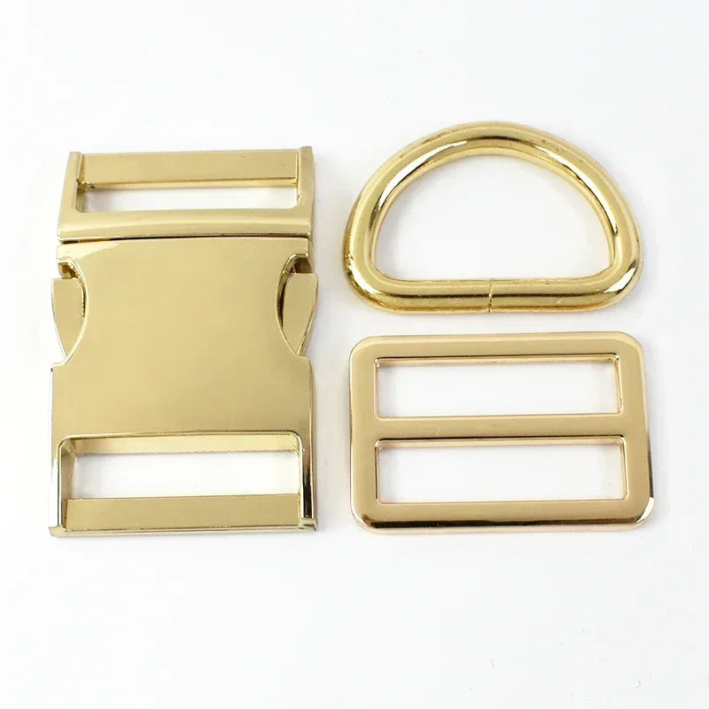 15-38mm Metal D Ring DIY Accessories Buckle Set
