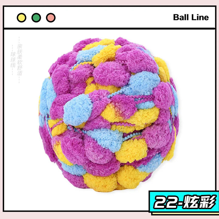 100g Colorful Thick Ball Yarn