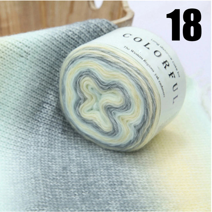 100g Tricot Angora Cake Yarn