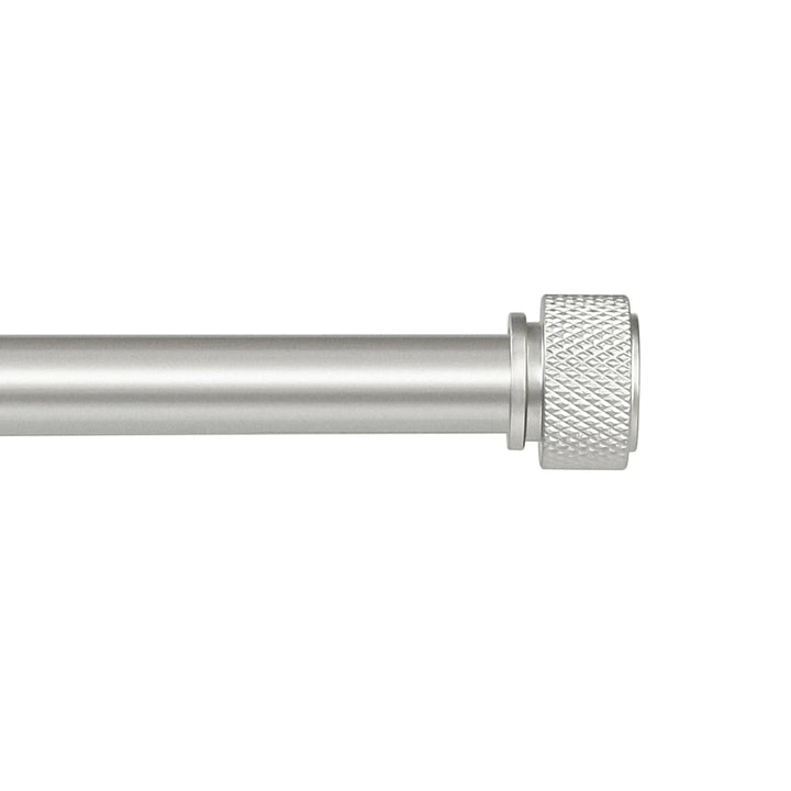 Flux 5/8" Diameter Adjustable Single Drapery Curtain Rod Set