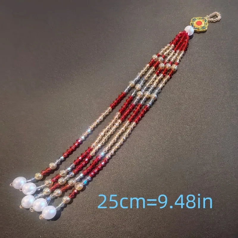 Virelle Rhinestone Jewelry Tassels