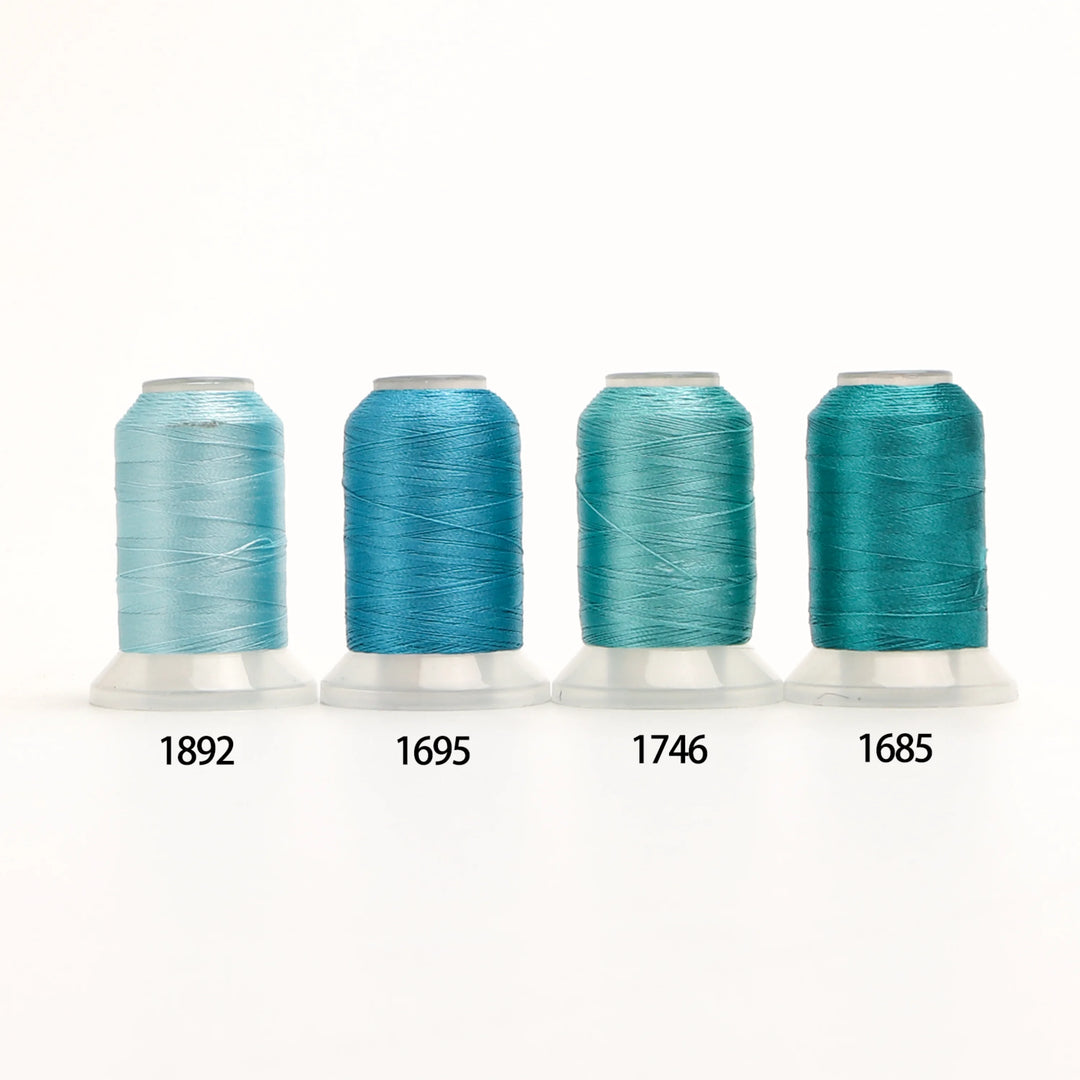 500 Meters / Polyester Embroidery Thread Set