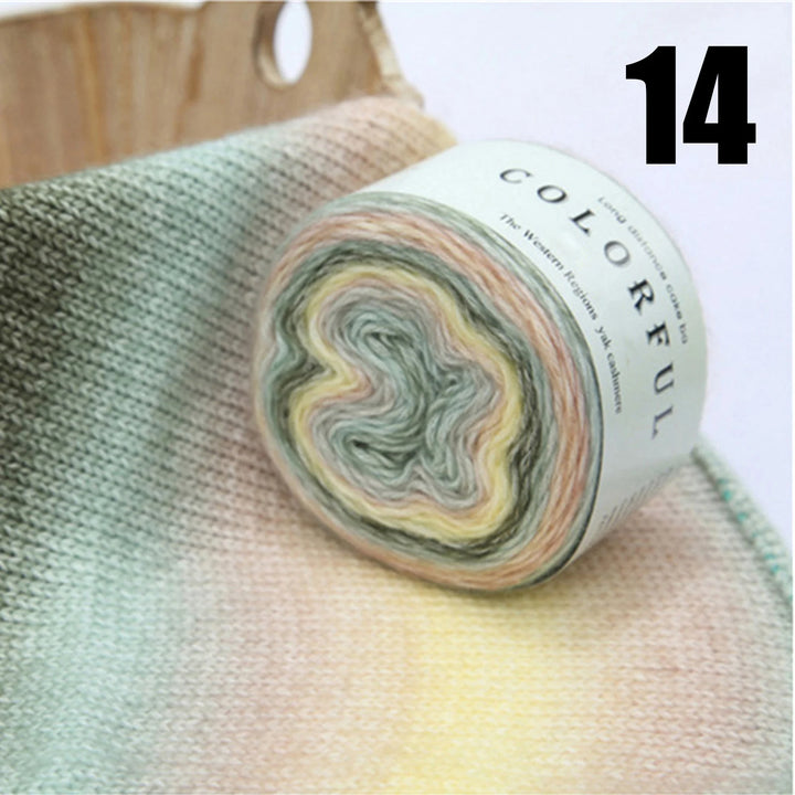 100g Tricot Angora Cake Yarn