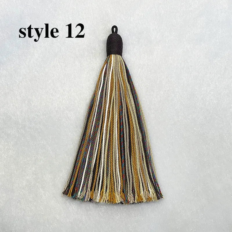 Sorelle 15cm Hand Twisted Cotton Thread Key Tassels