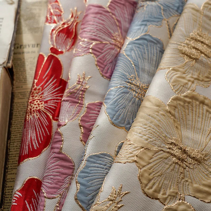 Esoia Floral Woven Jacquard Fabric