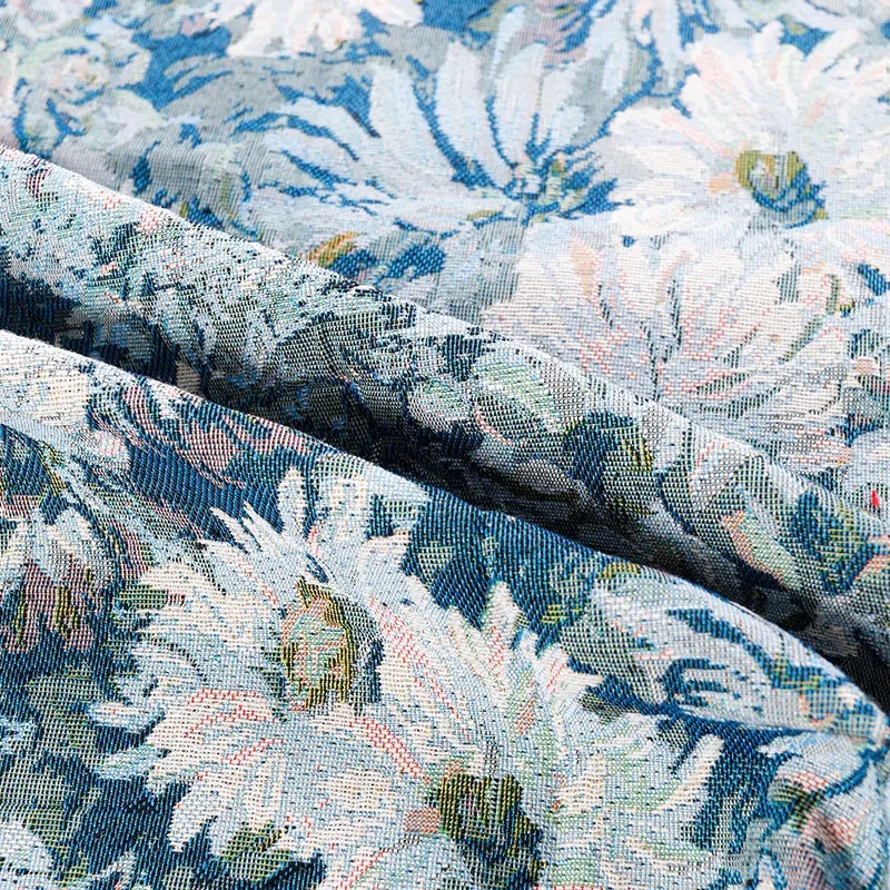 Dimone Floral Chenille Chenille Fabric