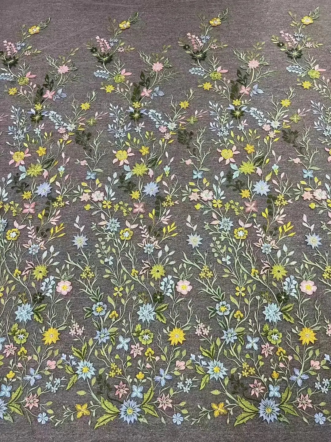 Cora Embroidered Tulle Lace Fabric