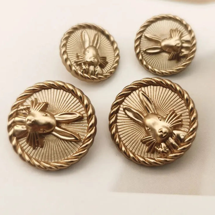 6 PC / Kaylee Metal Buttons