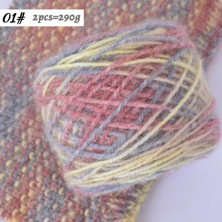 290g  SoftClay Dyed Gradient Yarn