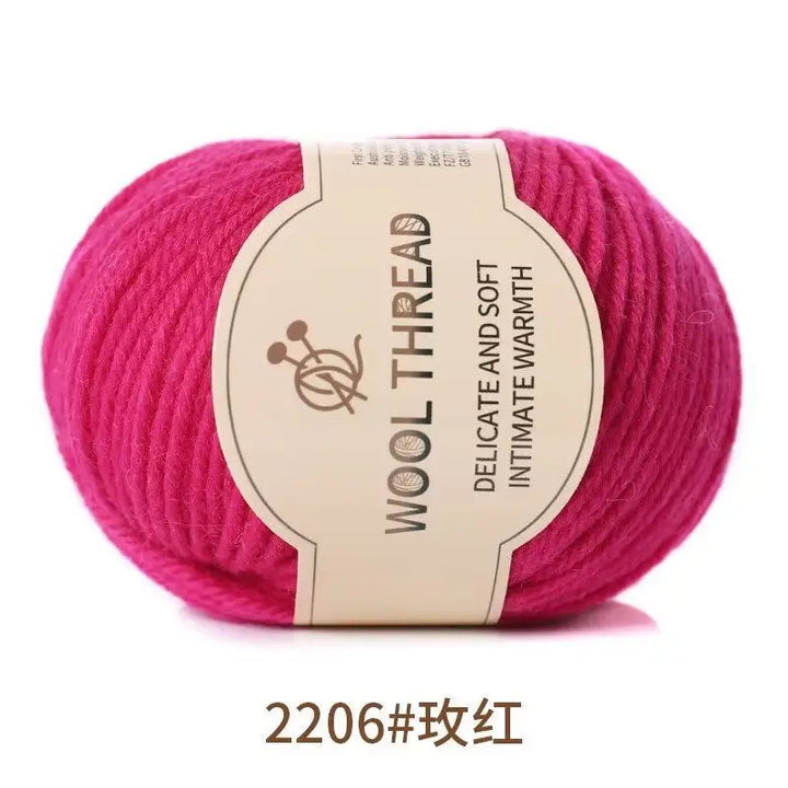50g Medium Thick Crochet Yarn