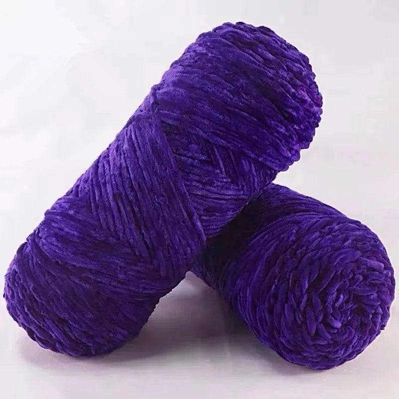 5PC/ Chenille Crochet Yarn