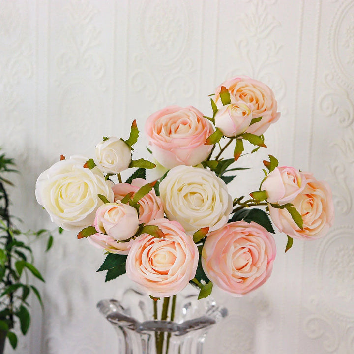Belia 24 Inch Artificial Princess Rose Bouquet