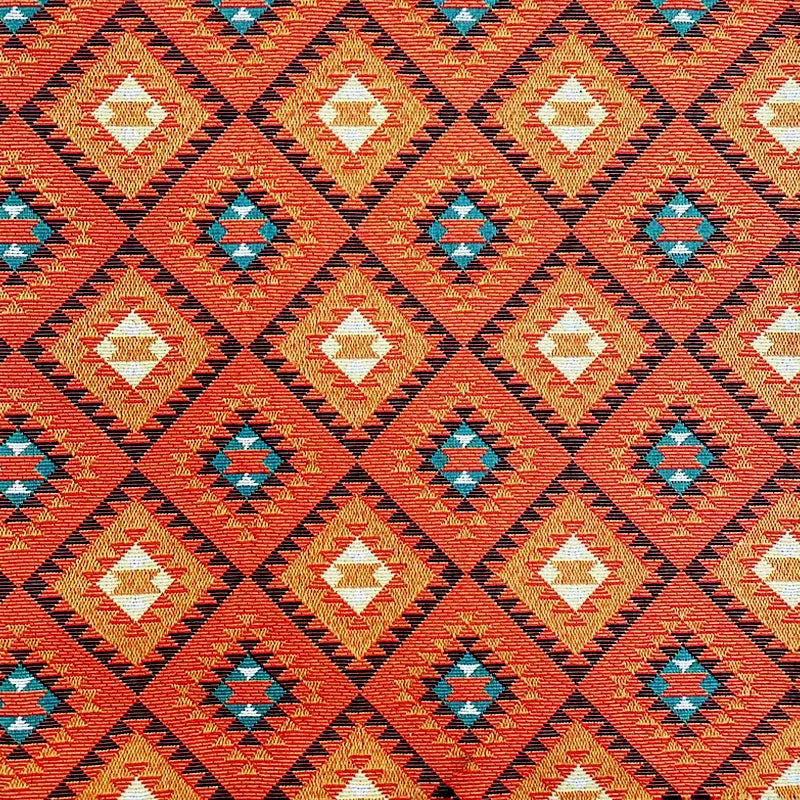 Vince Ethnic Yarn-Dyed Jacquard Fabric