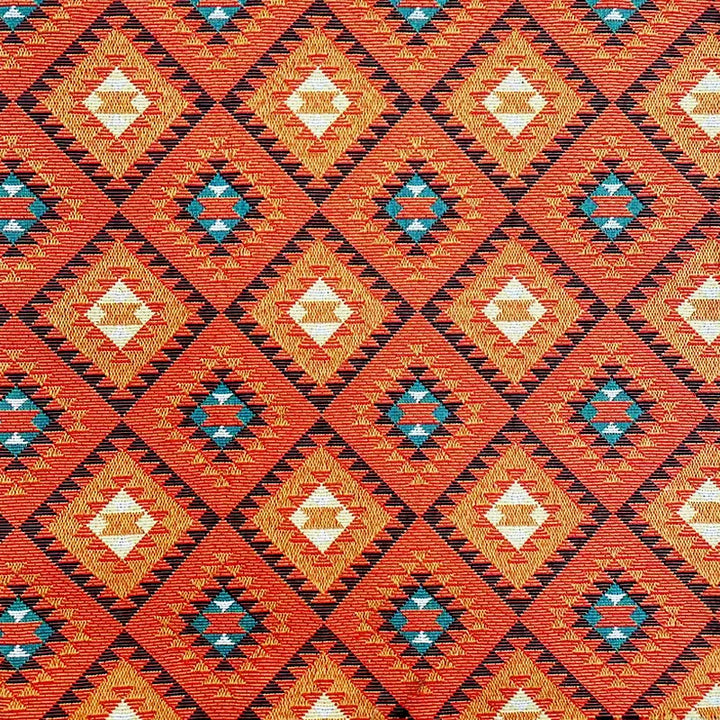 Vince Ethnic Yarn-Dyed Jacquard Fabric