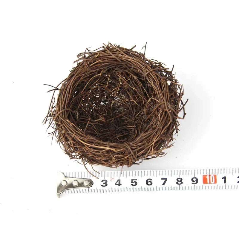 Easter Round Rattan Bird Nest