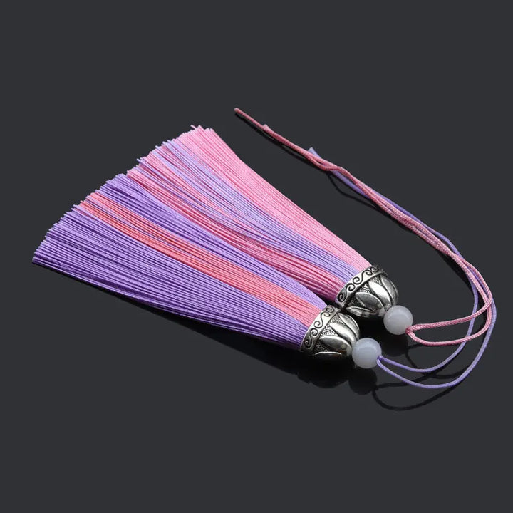 2 pc Belora Double Color Key Tassels