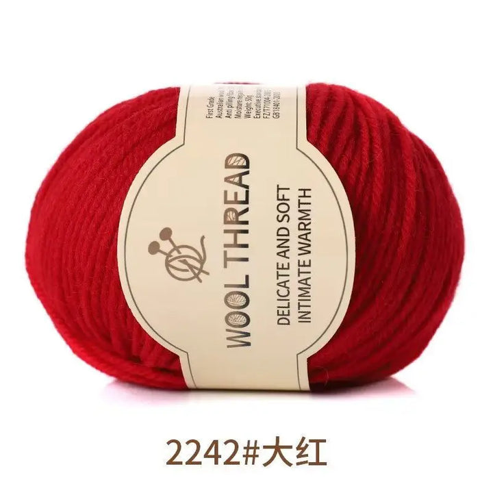 50g Medium Thick Crochet Yarn