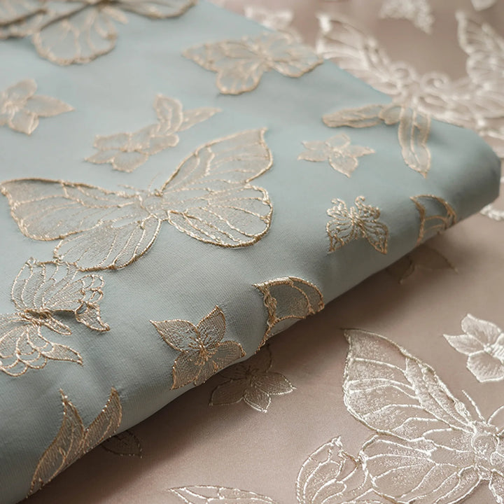 Altomi Butterflies Woven Jacquard Fabric