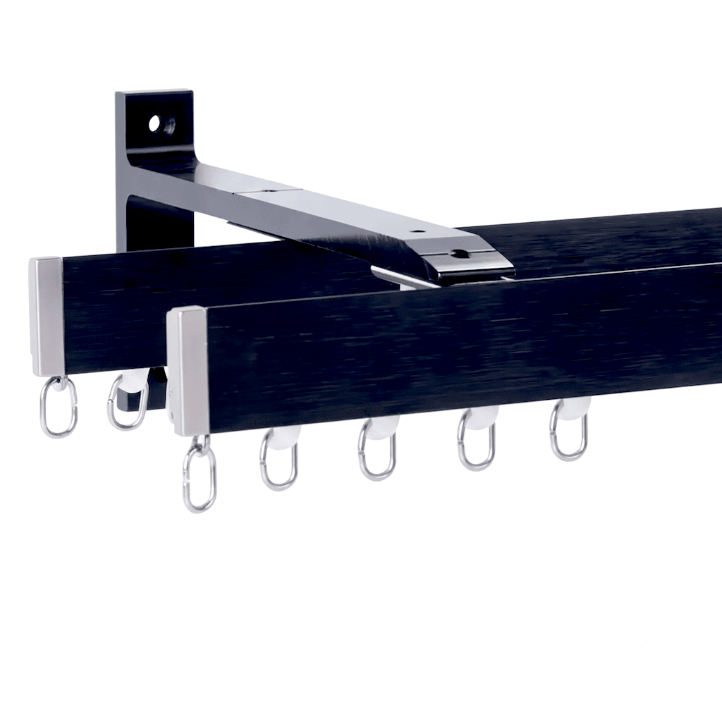 Veltrano Modern Aluminium Double Curtain Track