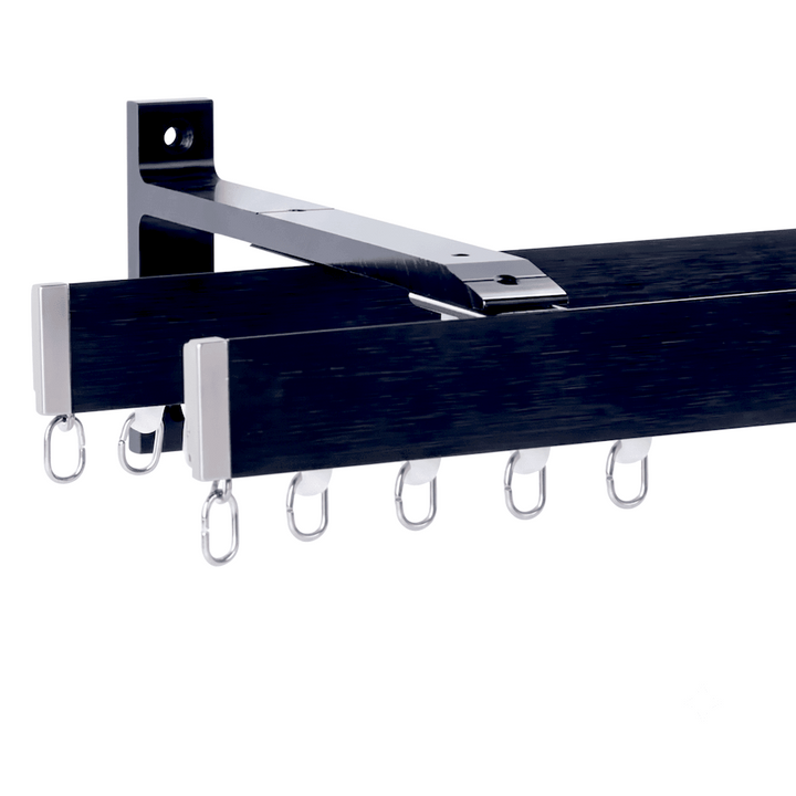 Veltrano Modern Aluminium Double Curtain Track