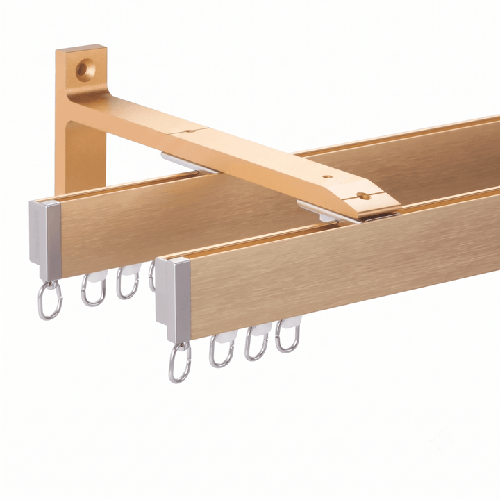 Veltrano Modern Aluminium Double Curtain Track