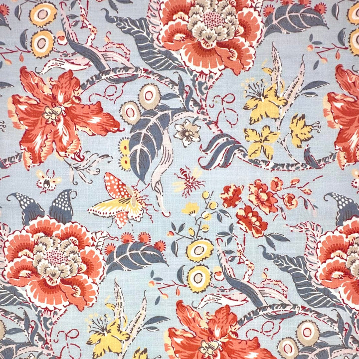 Kaldoro Printed Linen Blend Fabric | 4 Colors