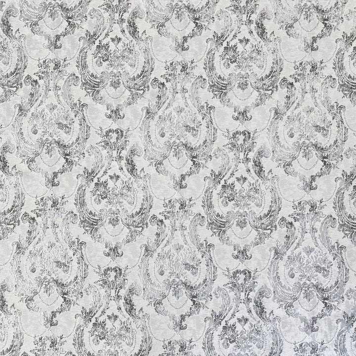 Marceau Textured Damask Faux Silk Fabric by the Yard | 2 Colors