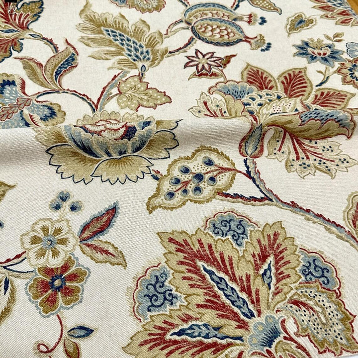Adelina Flower Americana Cotton Linen Fabric