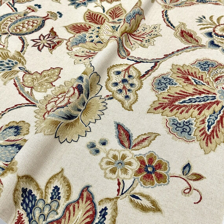 Adelina Flower Americana Cotton Linen Fabric