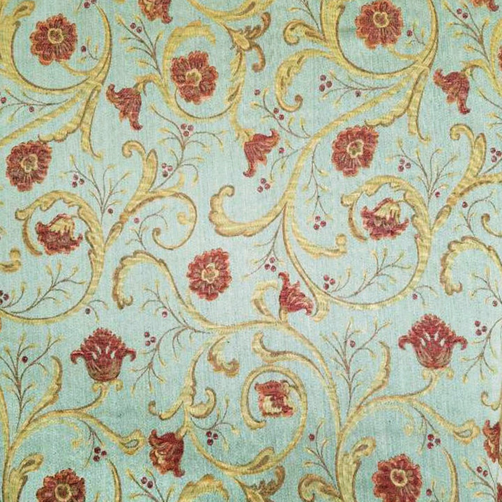 3 COLORS / Compari Full Blossom Chenille Jacquard Fabric