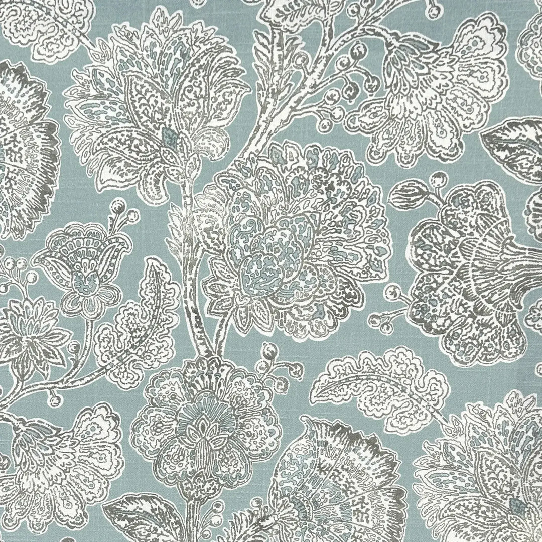 Davinia Bloom Spa 100% Cotton Fabric