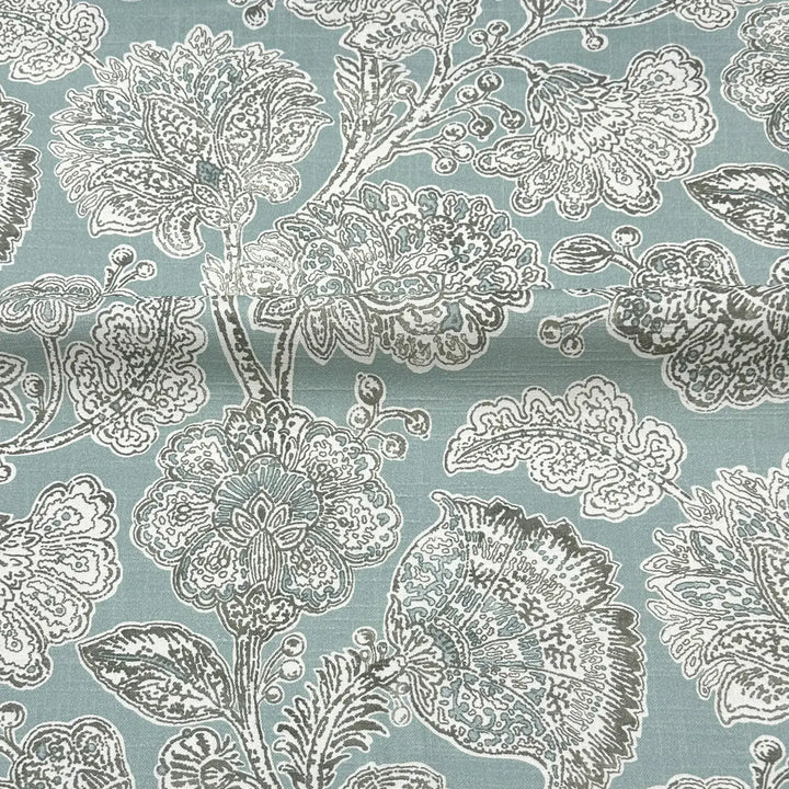 Davinia Bloom Spa 100% Cotton Fabric