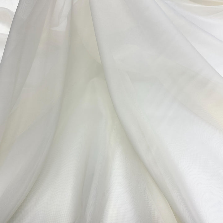 3 YARDS / Baby Yellow Solid Sheer Voile Fabric