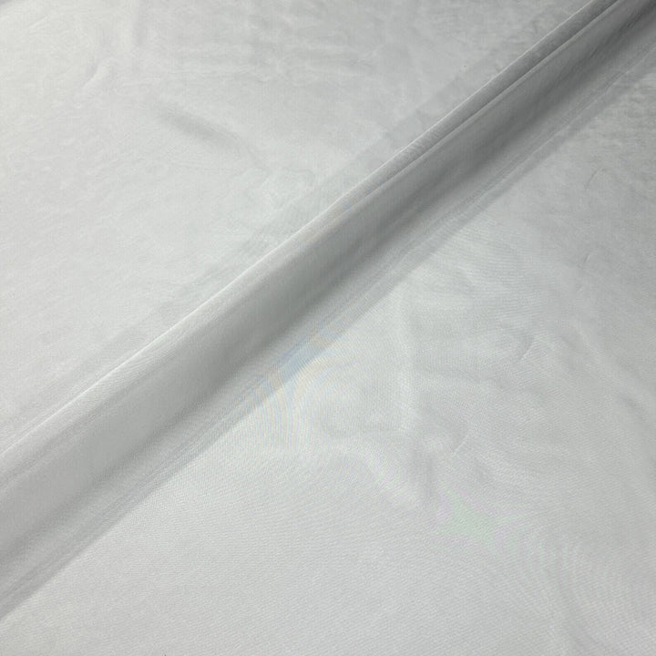 3 YARDS / Gray Solid Chiffon Sheer Fabric