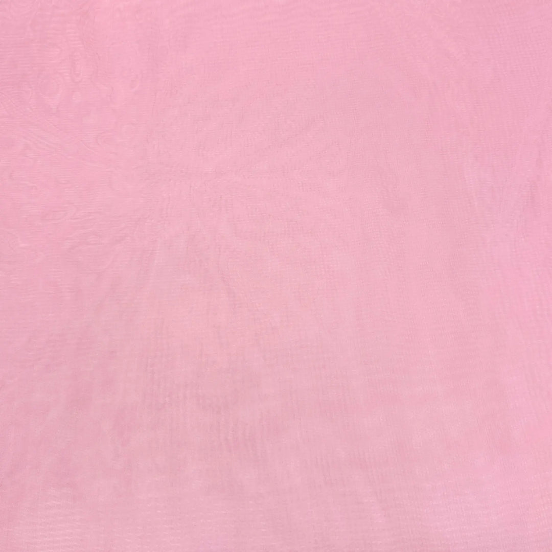 3 YARDS / Crimson Pink Solid Sheer Voile Fabric