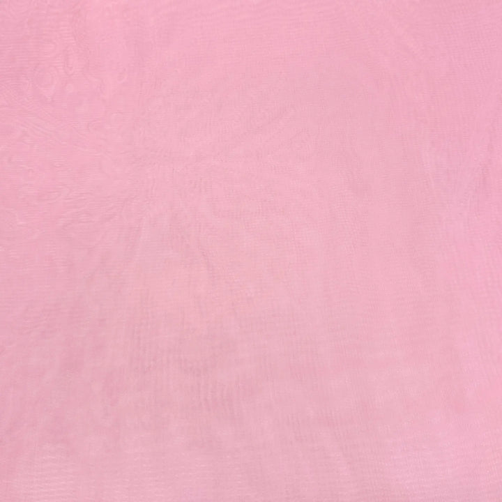 3 YARDS / Crimson Pink Solid Sheer Voile Fabric
