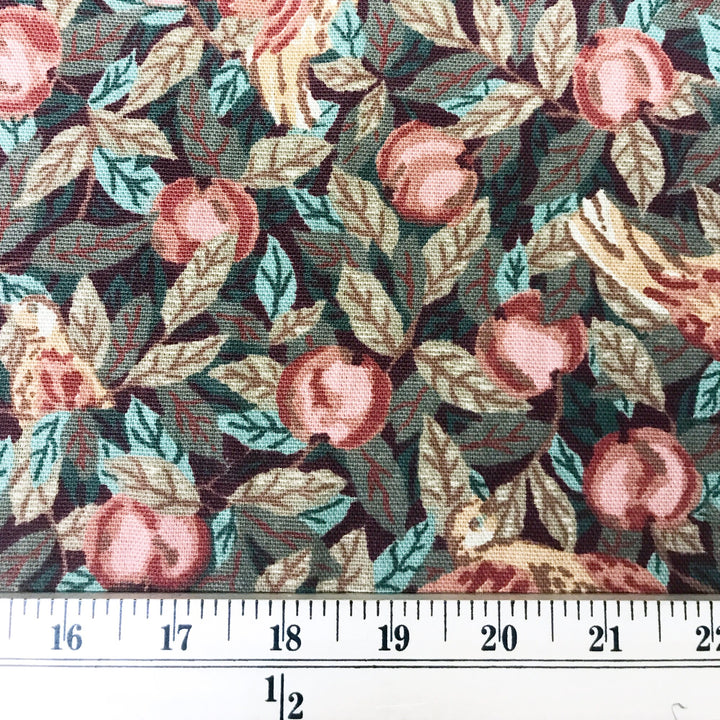 5 YARDS / Multi Color Floral Print Upholstery Jacquard